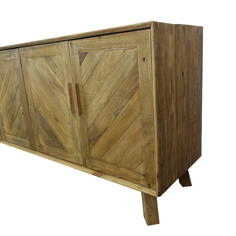 Commode, vaisellier, buffet en vieux bois – MADRID